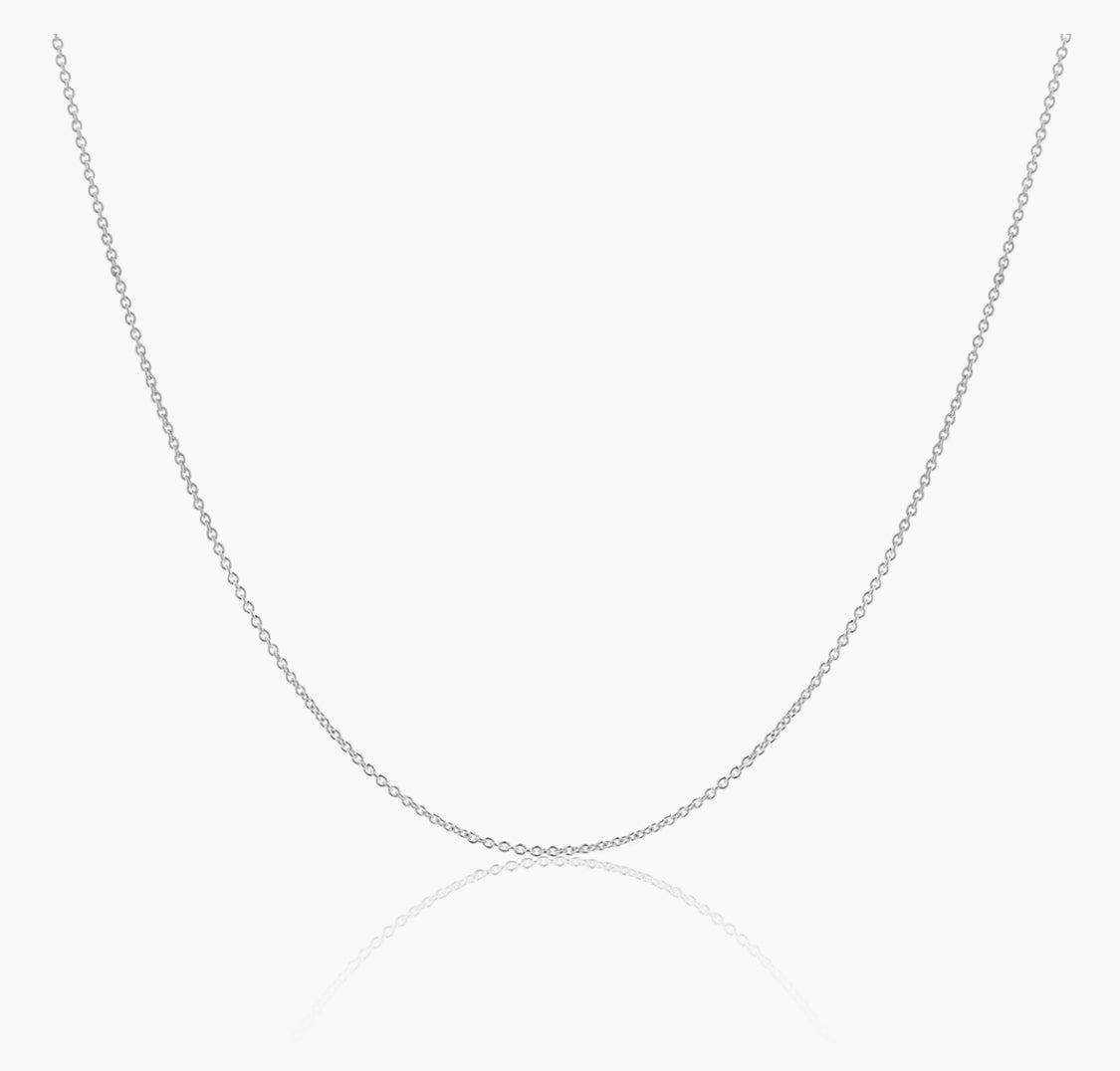 Dainty Chain Necklace in 18k Gold