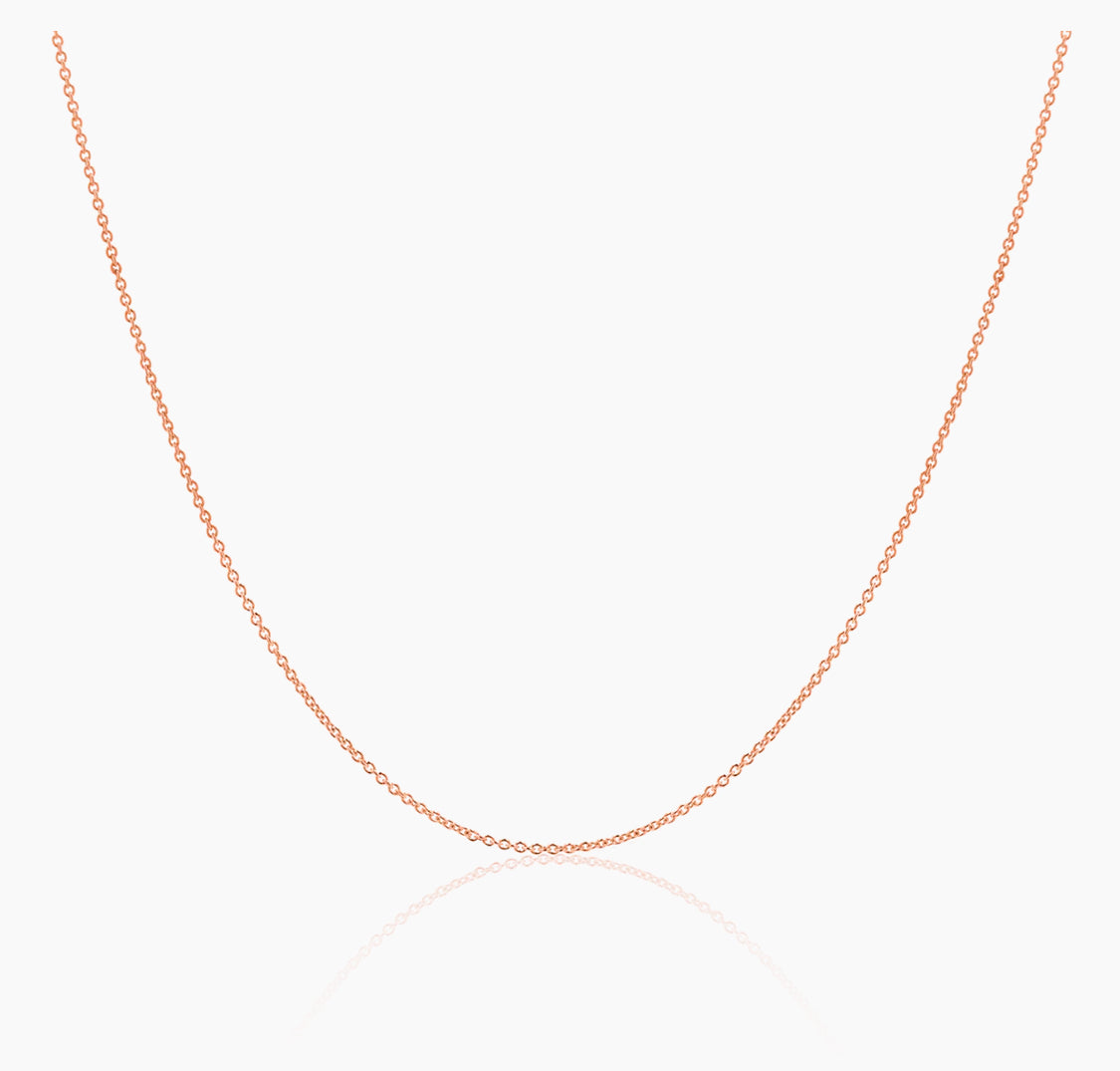 Dainty Chain Necklace in 18k Gold