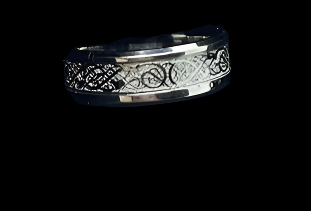 Celtic Band in 925 Sterling Silver