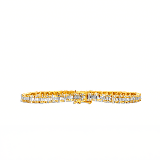 477 Pieces Diamond Bracelets in 18K Gold