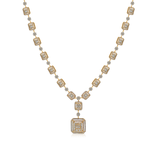 Anne Diamond  Necklace in 18K Gold