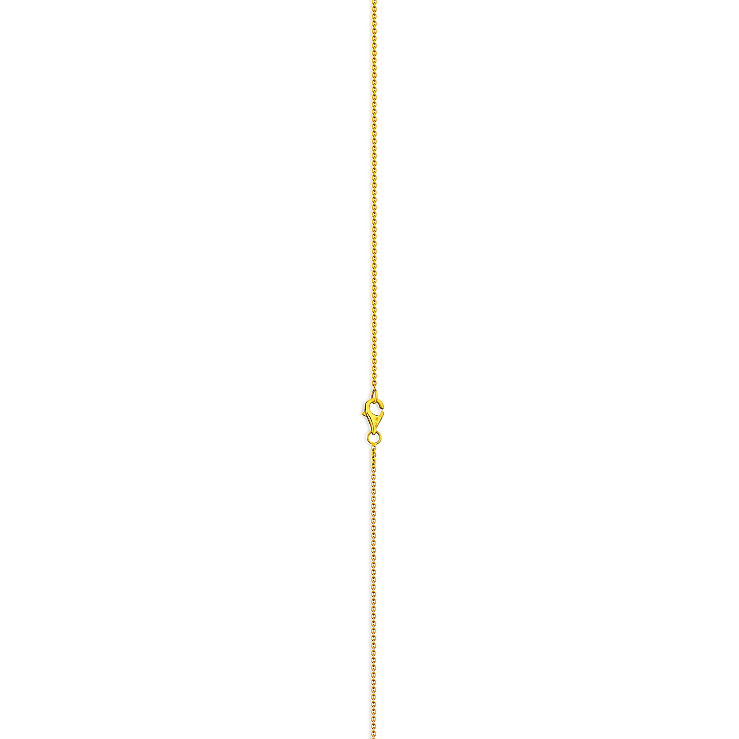 Orbit Natural Diamond Necklace IN 18K Gold