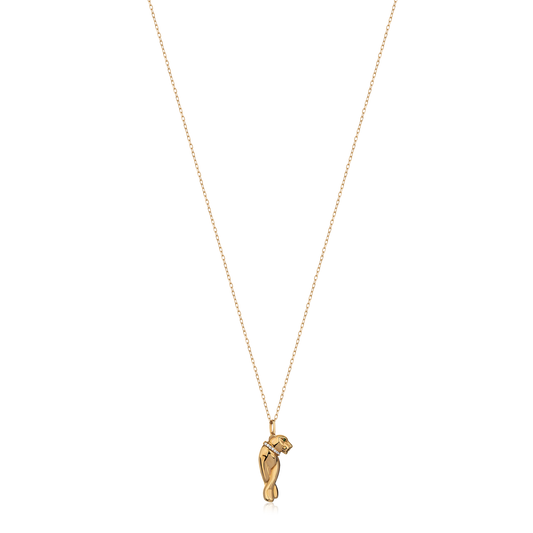 Panther Diamond Necklace in 18K Gold