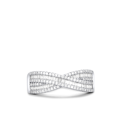 Camille Diamond Band in 18K Gold