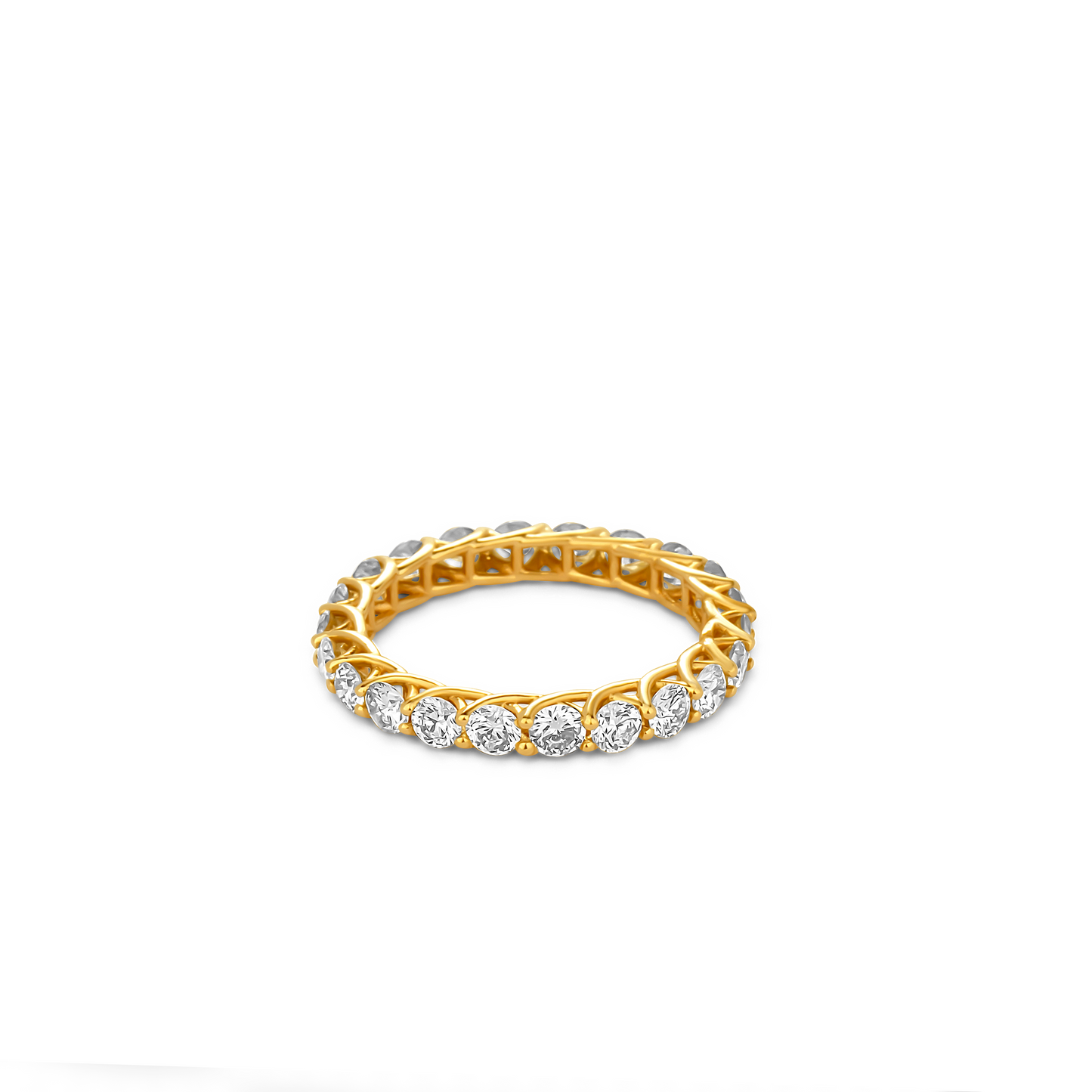 Eternal Love Eternity Diamond Band in 18K Gold