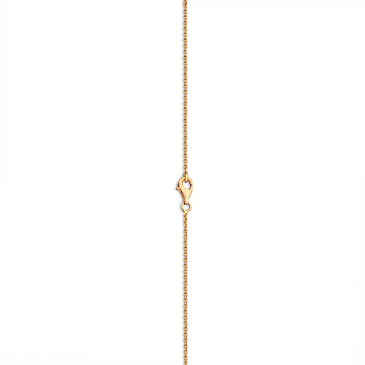 Midball Clover Natural Diamond Necklace