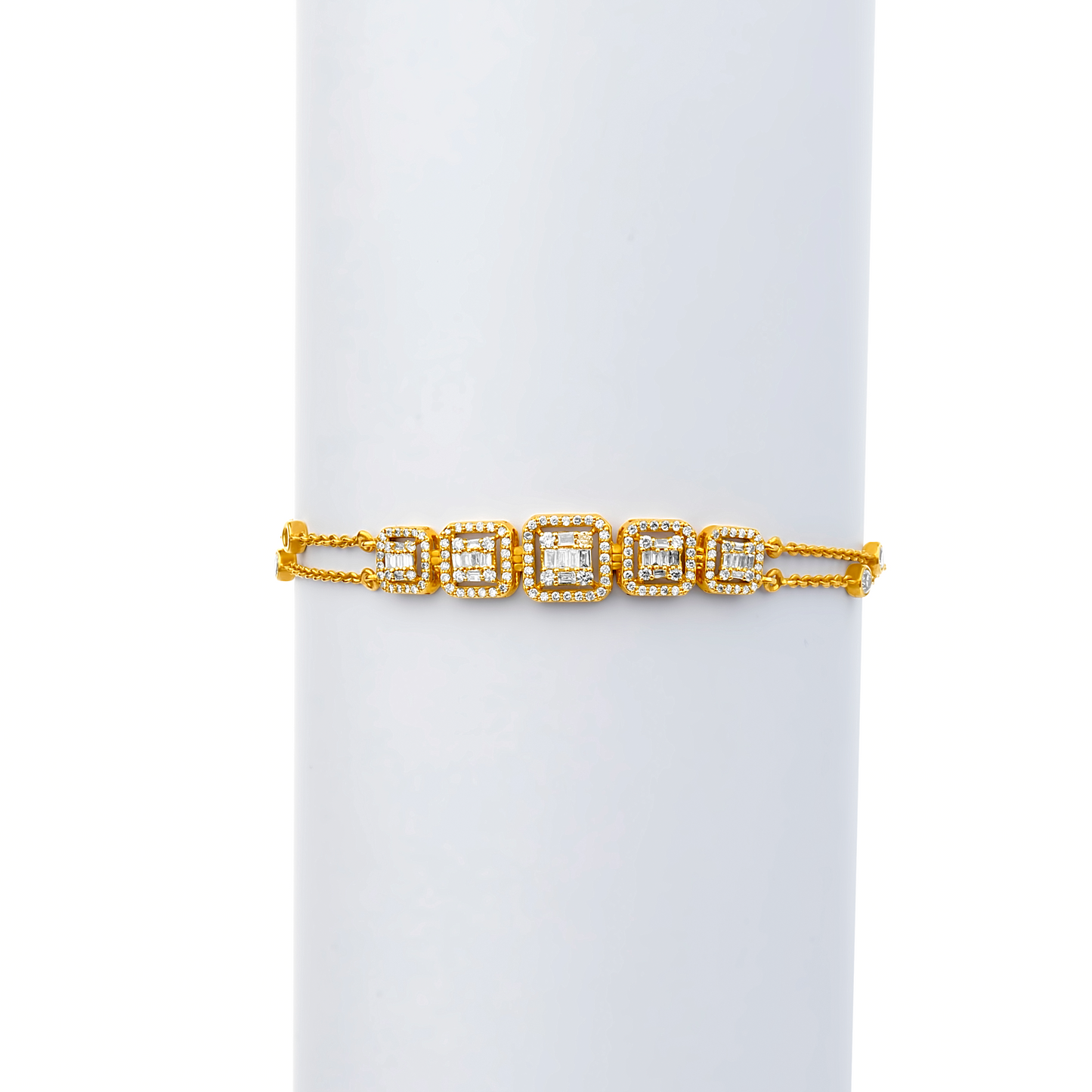 Paris Diamond Tennis Bracelet in 18Karat Gold