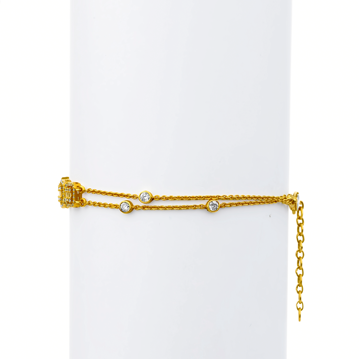 Paris Diamond Tennis Bracelet in 18Karat Gold