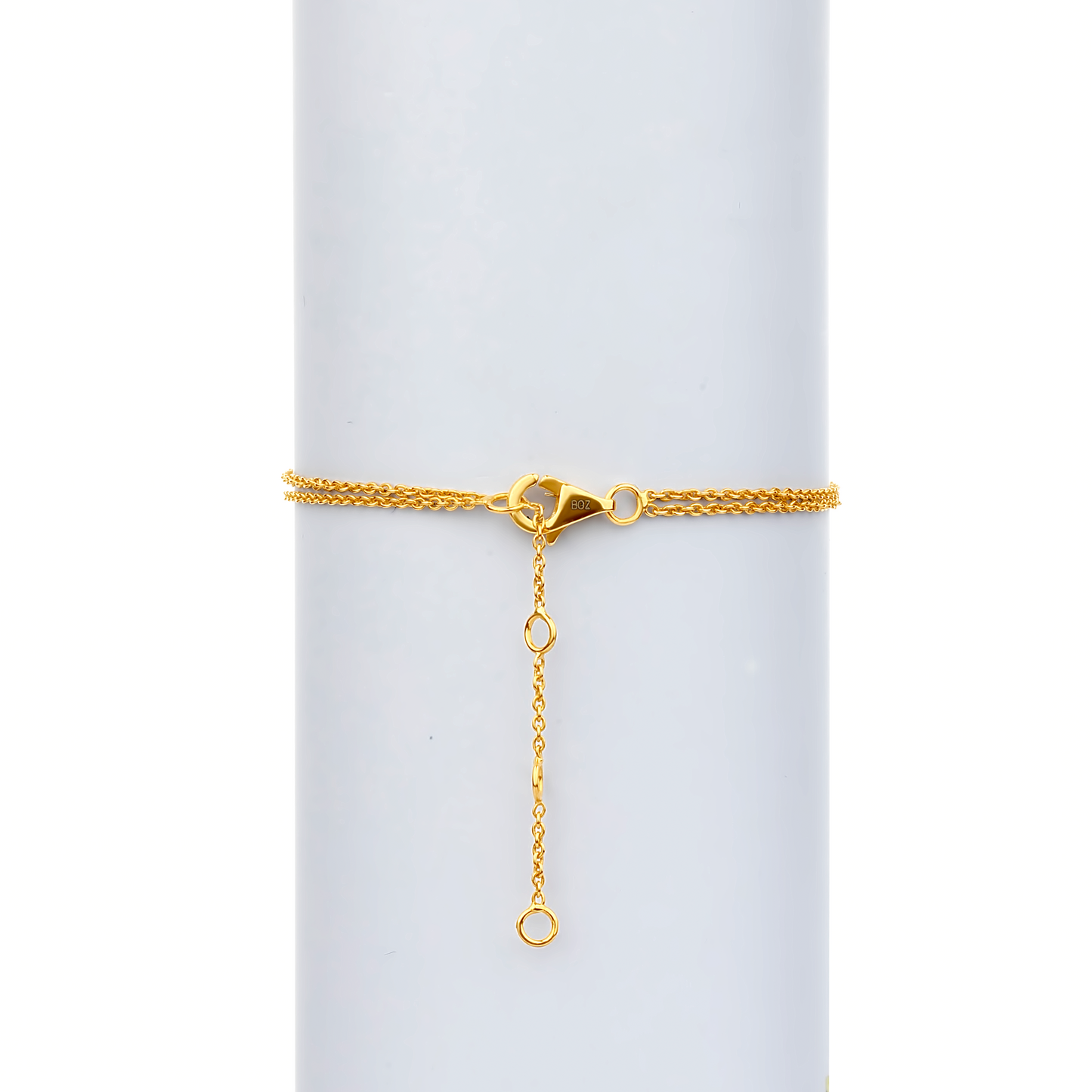 Eternal Heart Natural Diamond Bracelet in 18K Gold