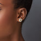 Medusa Natural Diamond Stud Earrings