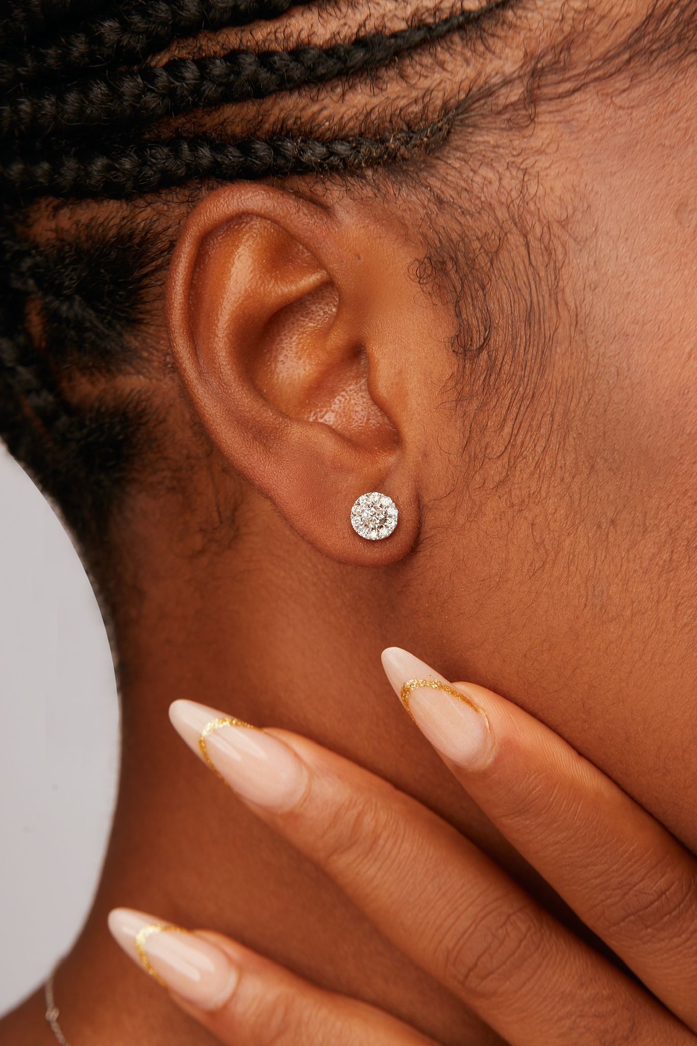 Tania Natural Diamond Stud Earrings