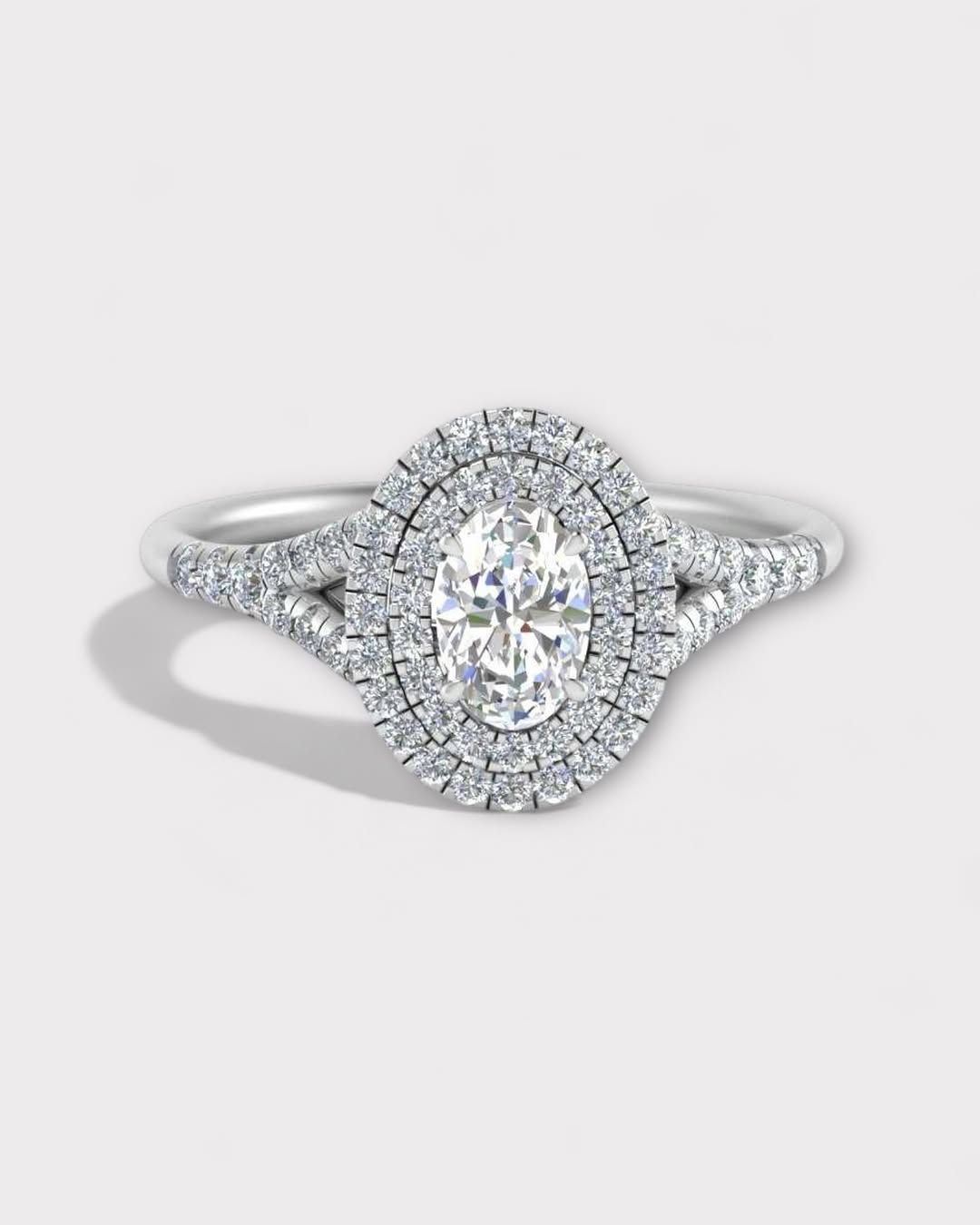 Zuri Diamond Engagement Ring in 18K Gold